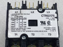 Herm Refrig. CTR02575 30 Amp 3 Pole 600V Contactor Coil w/24 VAC Coil