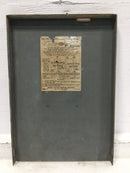 FPE 70 Amp Panel Door Cover Only 12 1/2" x 8 1/2"