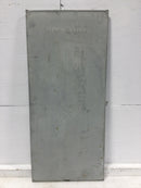 GE TLM1220R 200A 12 Space 120/240V Cover Only 28 3/4" x 12 7/8" - Flawed