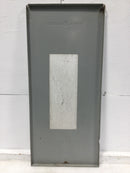 GE TLM1220R 200A 12 Space 120/240V Cover Only 28 3/4" x 12 7/8" - Flawed