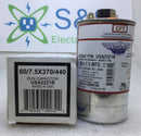 Amrad USA2221B 60+7.5MFD +10%/-5% 370/440V 50/60Hz 70c/-40c Capacitor w/ CPT