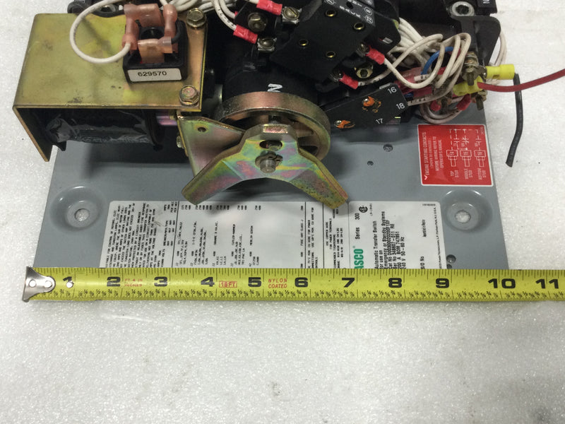 Asco D00300020200F1XF 200 Amp Single Phase 240V Automatic Transfer Switch