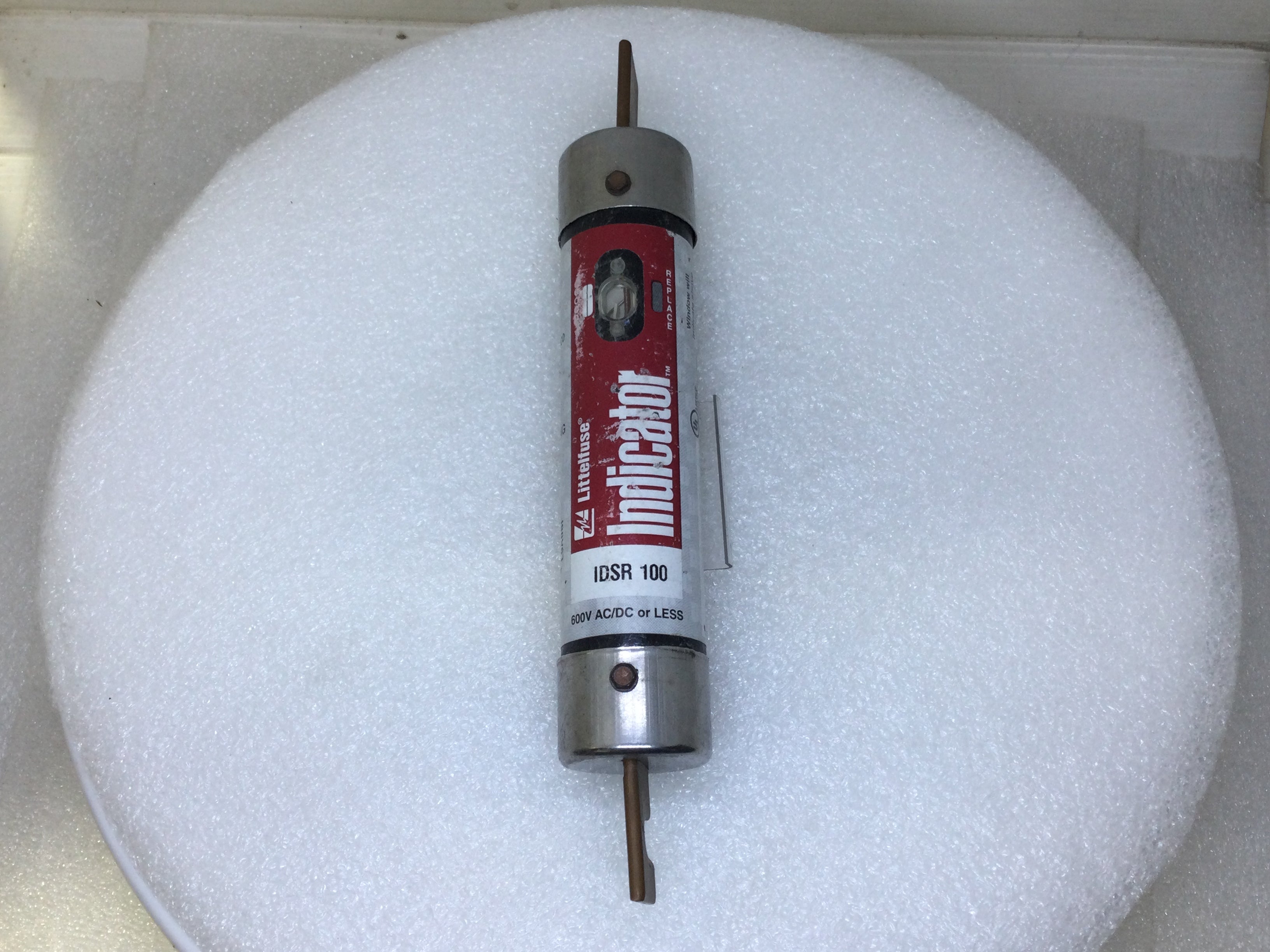 Littelfuse IDSR-100 100 Amp 600V Class RK5 Fuse w/ Indicator