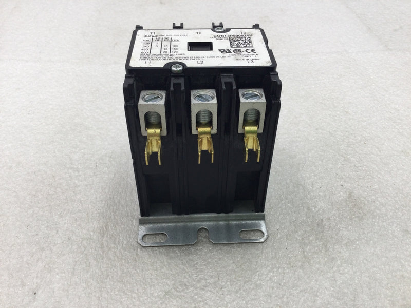 Hartland Controls CONT3P030024V 30 Amp 3 Pole 600V AC Contactor Coil