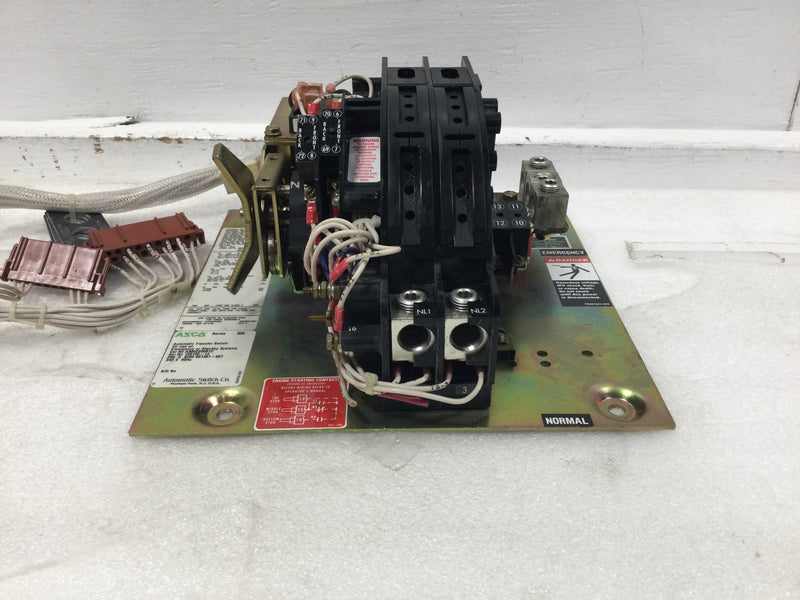 Asco A300220061C 200 Amp Single Phase 240V Automatic Transfer Switch