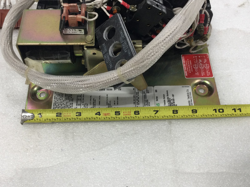 Asco A300220061C 200 Amp Single Phase 240V Automatic Transfer Switch