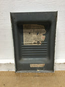 FPE/Federal Pacific RH3622 Safety Switch Painted Door/Cover Only 7.5" X 11"