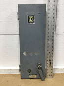 Square D 8538SBA33CFF4T Nema 3R Disconnect Door/Cover Only 8" X 22"