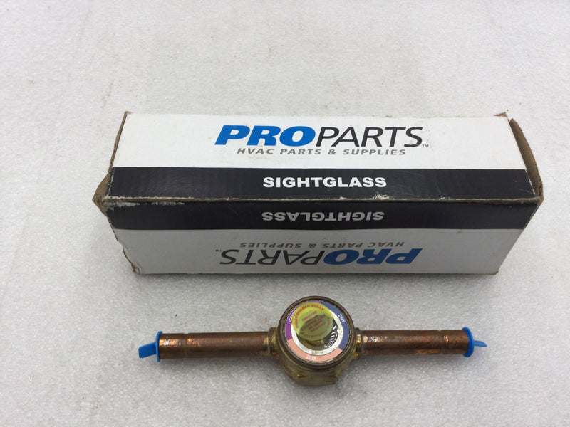 Emerson ECT-SG3S 3/8" ODF Refrigerant Moisture Liquid Indicator