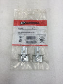 Wiremold V2089E 2000 Series Steel End Reducing Connector Connects 2000 Series Raceway to 500 Series Raceway (Pack of 2)