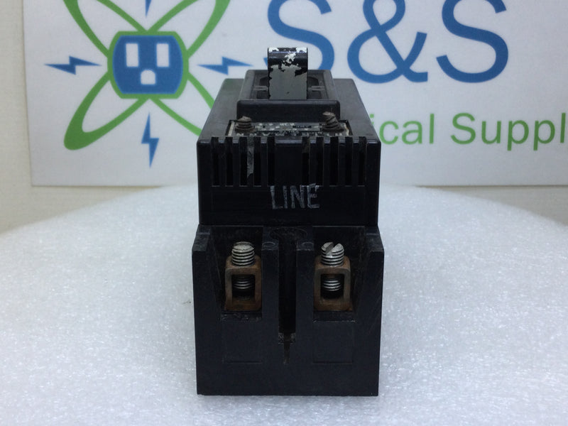 Heinemann 2263 2 Amp 2 Pole 250V Circuit Breaker - Cosmetic Flaw