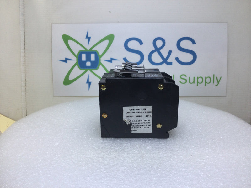 Eaton BR430 DNPL230230 Quad 2 Pole 30 Amp 240V Circuit Breaker - Cosmetic Flaw