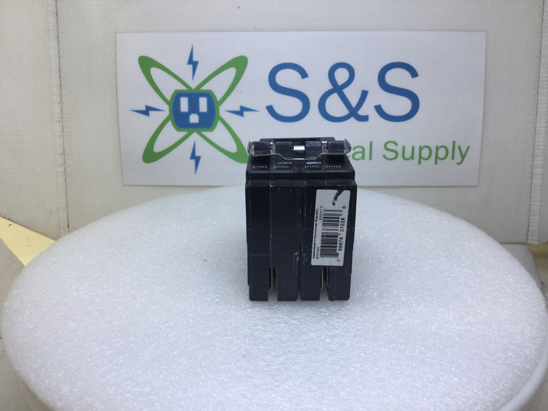 Eaton BR430 DNPL230230 Quad 2 Pole 30 Amp 240V Circuit Breaker - Cosmetic Flaw