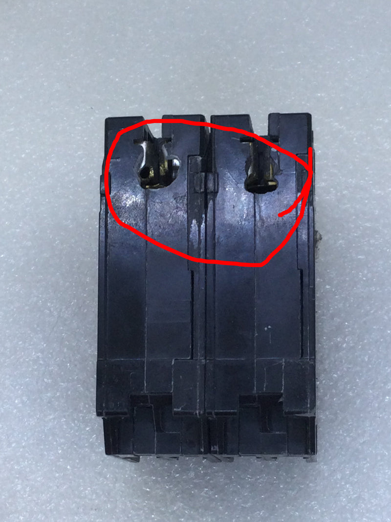 Eaton BR430 DNPL230230 Quad 2 Pole 30 Amp 240V Circuit Breaker - Cosmetic Flaw