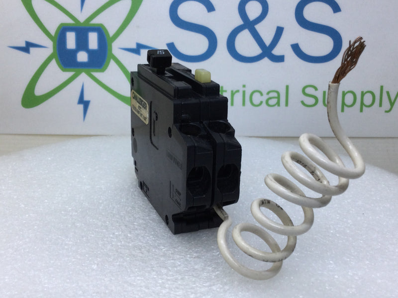 Challenger HAGF15 15 Amp 1 Pole 120V GFCI Circuit Breaker - Old Style