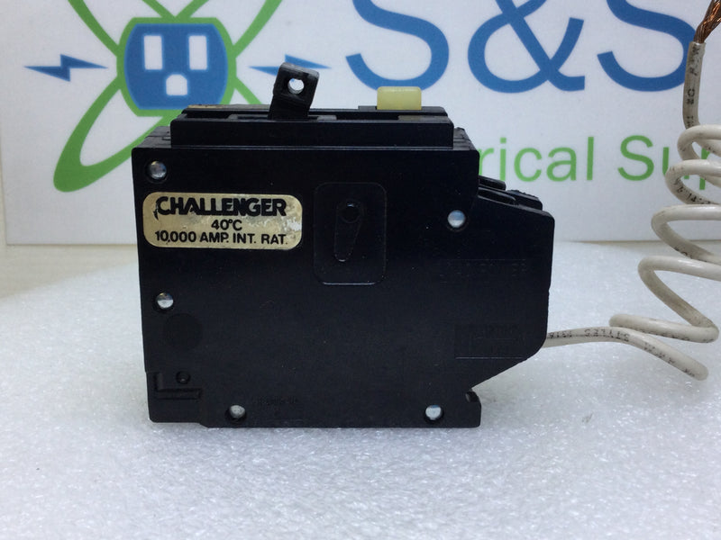 Challenger HAGF15 15 Amp 1 Pole 120V GFCI Circuit Breaker - Old Style