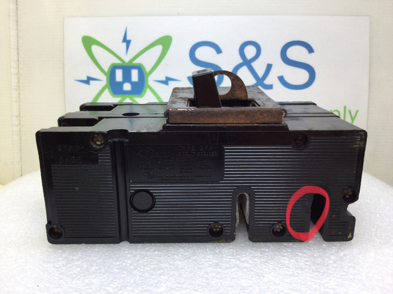 Zinsco QFP2175 175 Amp 2 Pole 240V Main Circuit Breaker - Cosmetic Flaw