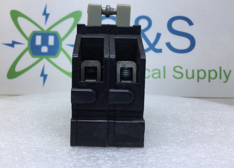 Zinsco Q240 40 Amp 2 Pole 120/240V Circuit Breaker - Green Handle