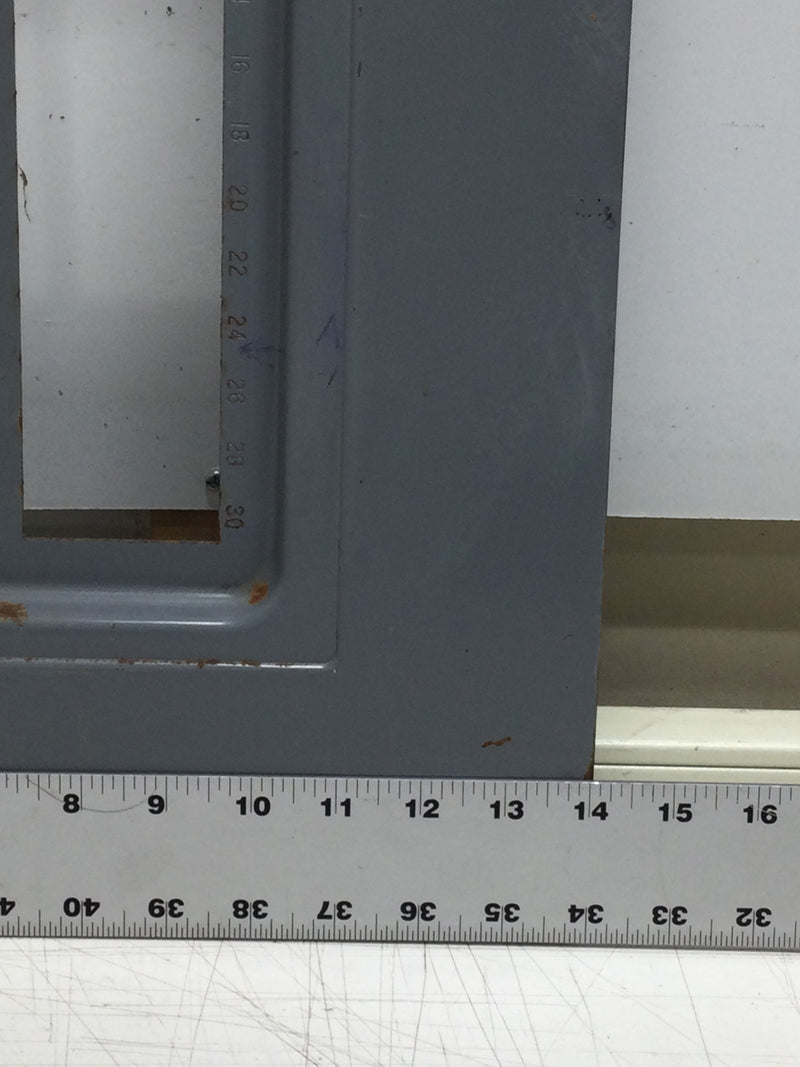 Square D 30 Space Dead Front with Main 28 5/8" x 14"