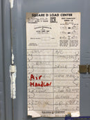 Square D QOC20MG225 225 Amp 20 Space Cover Only 26 1/8" x 12 1/8"