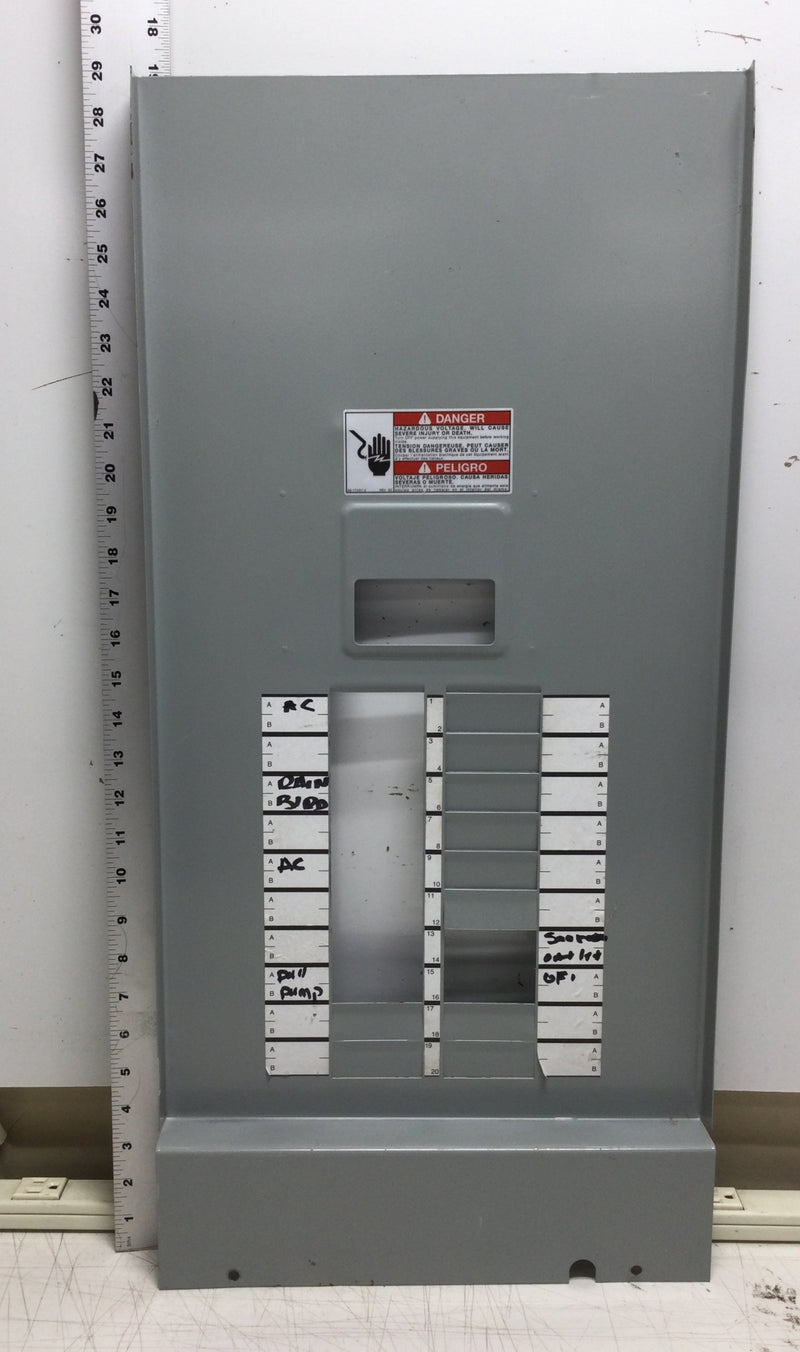 Eaton BR2040N200R Dead Front Only 20 Space 29" x 13 3/4"