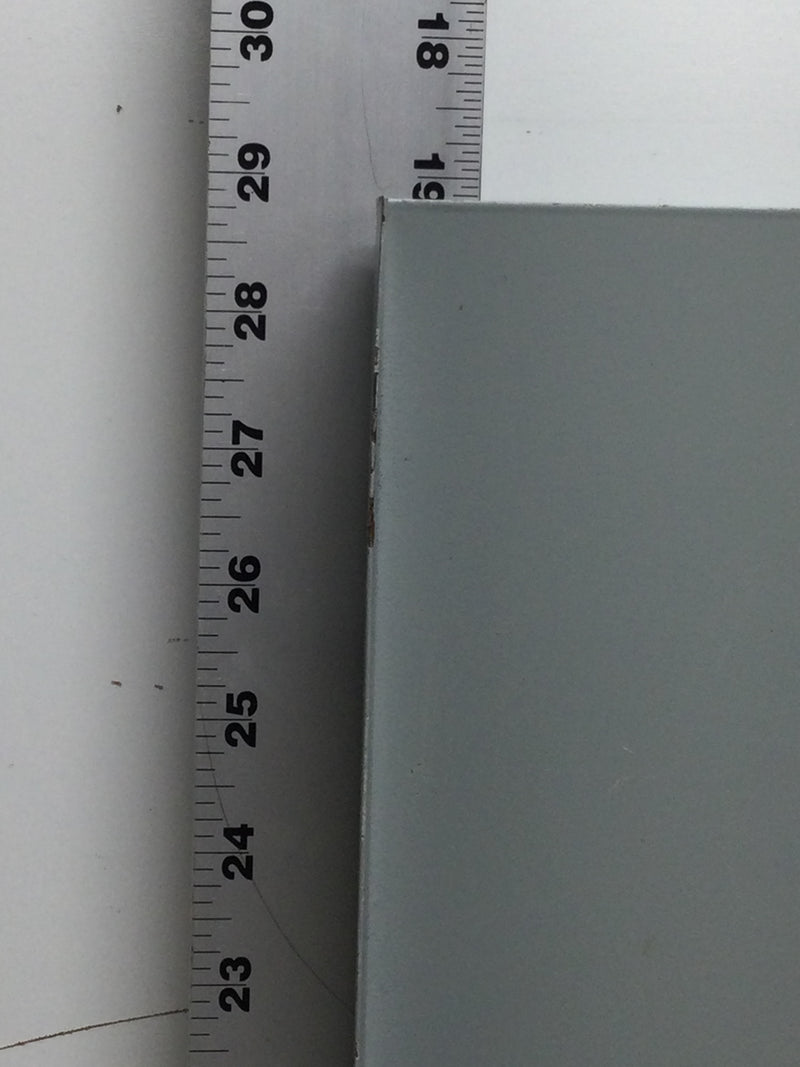 Eaton BR2040N200R Dead Front Only 20 Space 29" x 13 3/4"