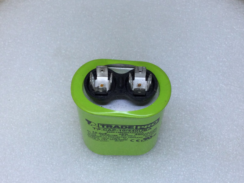 Trade Pro TP-CAP-10/440USA 10MFD +/-6% 440V 50/60Hz Capacitor
