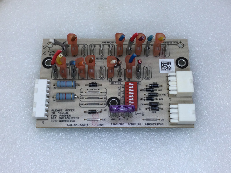 Goodman 1168-83-3001A ECM Variable Speed Control Board PCBEM102