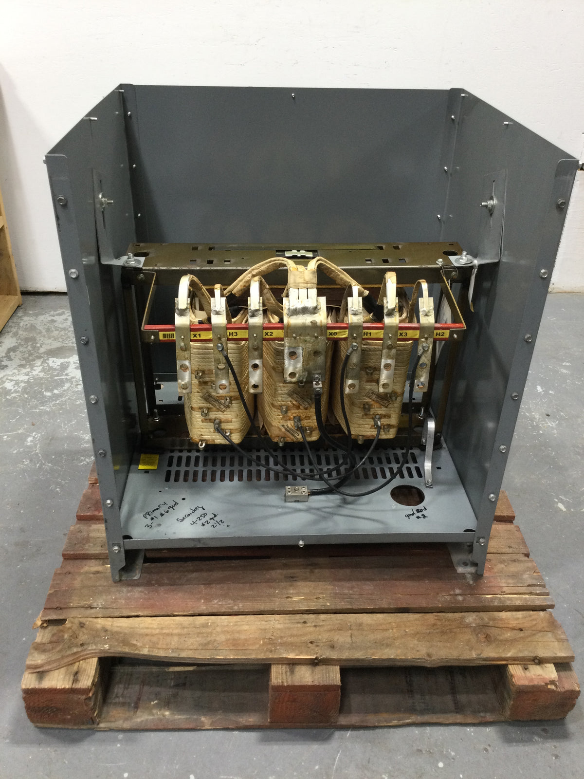 Square D EXN75T3H Transformer, dry type, DOE 2016, 75kVA, 3 phase, 480