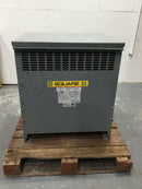 Square D EXN75T3H Transformer, dry type, DOE 2016, 75kVA, 3 phase, 480V delta primary, 208Y/120V secondary, 20M, 150C rise