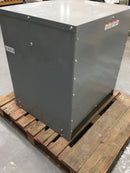 Square D EXN75T3H Transformer, dry type, DOE 2016, 75kVA, 3 phase, 480V delta primary, 208Y/120V secondary, 20M, 150C rise