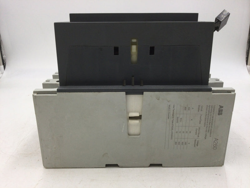 ABB A260-30 AC Non Reversing IEC Contactor 3 Pole 480V Coil