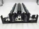 Square D HOM4284L225PC 225 Amp 42 Space 120/240 VAC Load Center Guts Only 9"X27"