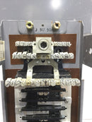 Square D NQOB 100 amp 30 space panelboard guts with adjustable Box size plates