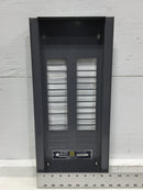 Square D NQOB-7-4891-1A Dead Front Only 30 Space 100 Amp 120/208V 3 Phase 4 Wire 120/240V 3 Phase 3 Wire 19 3/4" x 8 3/4"