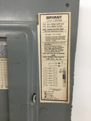 Bryant Westinghouse B16-32BSM, B16-32BFM 200 Amp 120/240V 1 Phase 3 Wire Panelboard Enclosure 16" x 14 3/8"