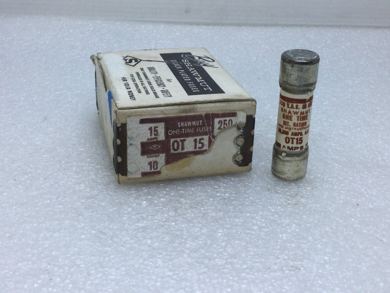10 Pack Of Gould Shawmut TR15R Fuse, 250V 15A In Stock Same Day Ship - Foto 11