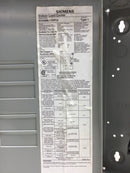 Siemens E0408ML1125F/S 125 Amp 4/8 Spaces 1 Phase 3 Wire 120/240V Load Center