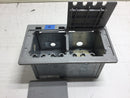 Irvine Access Floors IAF-2A Four-Gang Floor Box