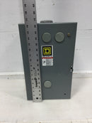 Square D 8903SPH2V02 Nema 3R Outdoor Lighting Contactor 60 Amp 3 Phase 277-600 VAC 120 VAC Coil