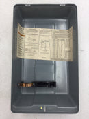 Square D 8536SCG3S Series A Nema Size 1 Motor Starter with Enclosure 600 VAC Max 10 HP with 120 VAC Coil