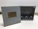 Queen Electric Model 2600 Phase Liner Capacitor 4.5 KVAR 11 Amp 240 VAC 3 Phase Nema 3R Enclosure