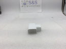 Panduit Pan-Way TF10WH-X Type L or C Raceway Tee Fitting for use with LD10 and CD10
