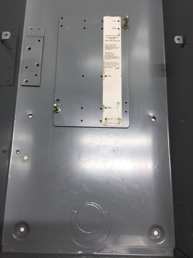 Square D KA225RB Nema 3R Enclosure 225 Amp 600 VAC Max Circuit Breaker Enclosure Type KA or FA