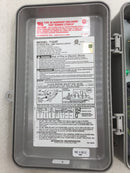 Intermatic T104P DPST 24 Hour Dial Time Switch 40 Amp 120-277 VAC 5 HP in Nema 3R Enclosure
