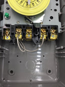 Intermatic T104P DPST 24 Hour Dial Time Switch 40 Amp 120-277 VAC 5 HP in Nema 3R Enclosure
