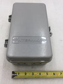 Intermatic T104P DPST 24 Hour Dial Time Switch 40 Amp 120-277 VAC 5 HP in Nema 3R Enclosure