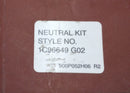 Eaton/Cutler-Hammer 1C96649 43 Position Neutral/Grounding Bar Kit 14" x 2 1/2"