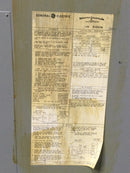 GE General Electric TH4326 600 Amp 240V 250VDC Type 1 Enclosure 3 Phase fused Disconnect