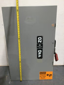 GE General Electric TH4326 600 Amp 240V 250VDC Type 1 Enclosure 3 Phase fused Disconnect